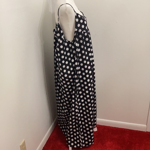 EC Polka Dot Spaghetti Strap Sundress Size XL - Picture 4 of 12